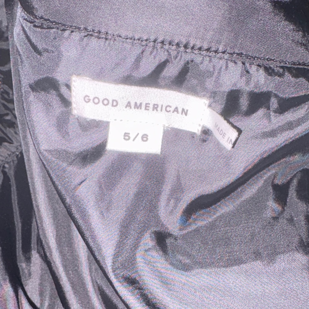 NWT Good American women’s plaid oversized shacket size 5/6 - Picture 13 of 15